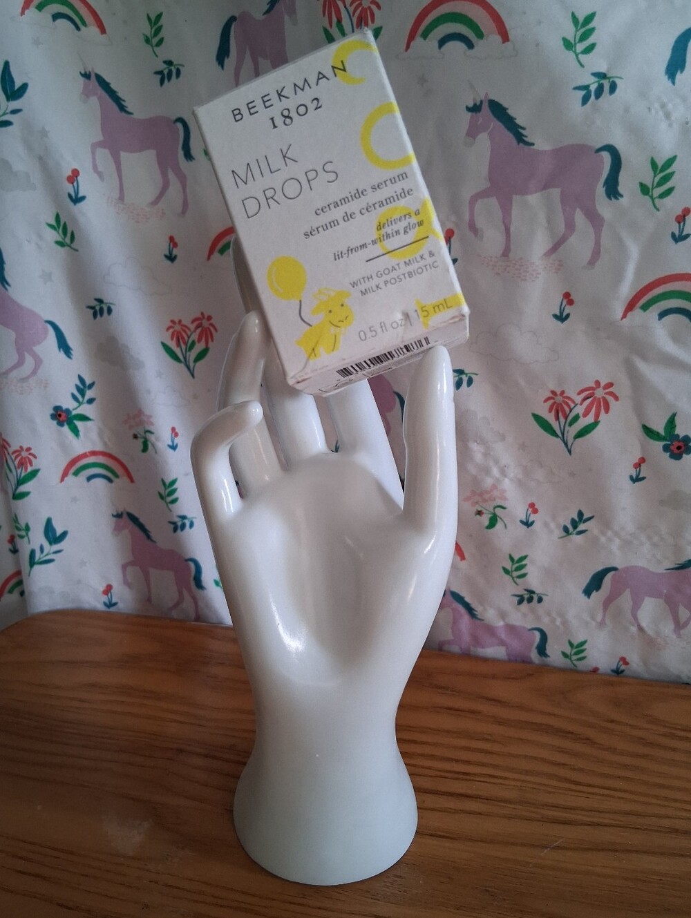 NIB Beekman 1802 Goat Milk Drops Ceramide Glow Serum Postbiotic Face Skin Beauty